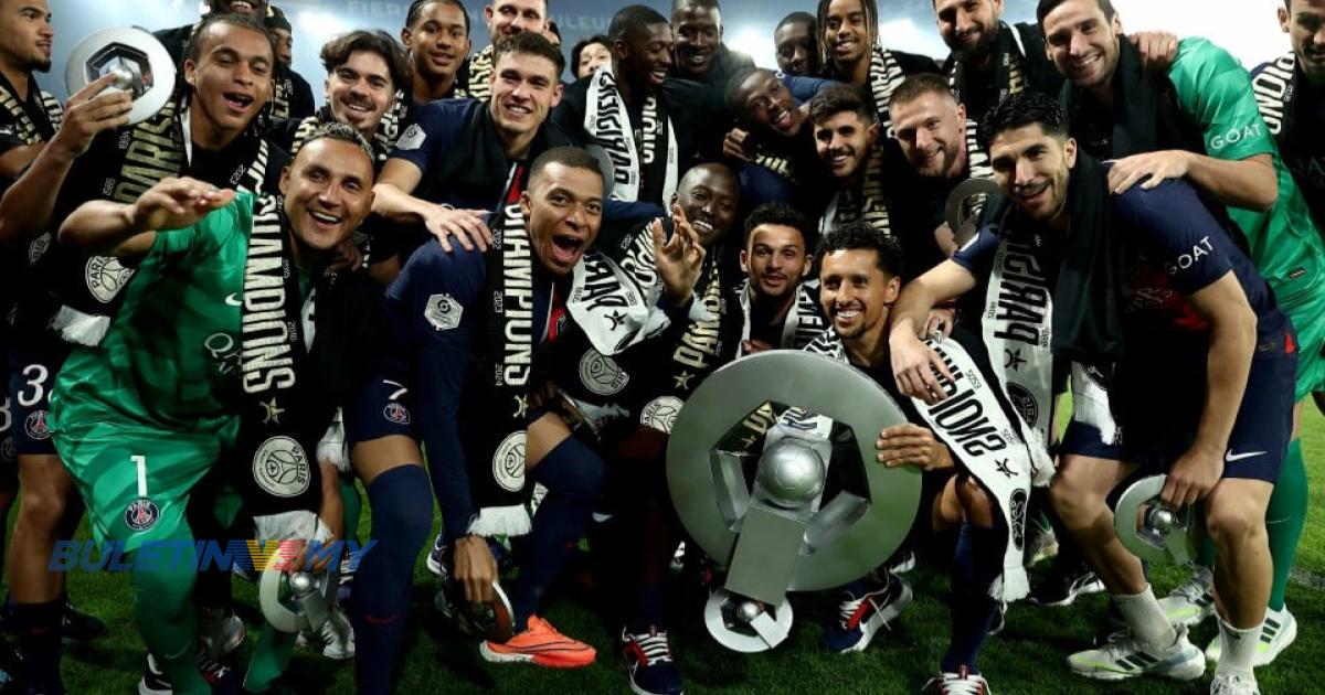 Tewas tapi PSG tetap juara Ligue 1, Mbappe ucap selamat tinggal