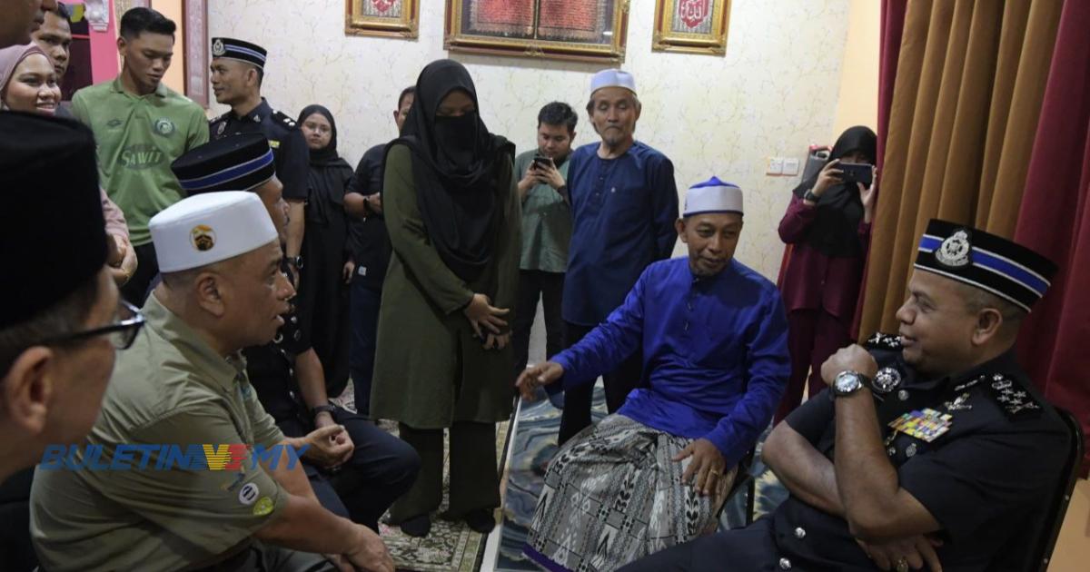 MB Perak santuni keluarga Allahyarham Konstabel Ahmad Azza Fahmi