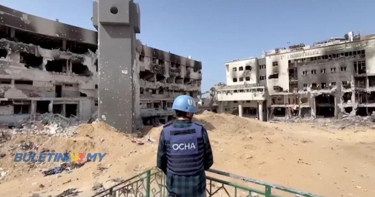 80 mayat ditemui dalam kubur besar di Kompleks Perubatan Al-Shifa Gaza