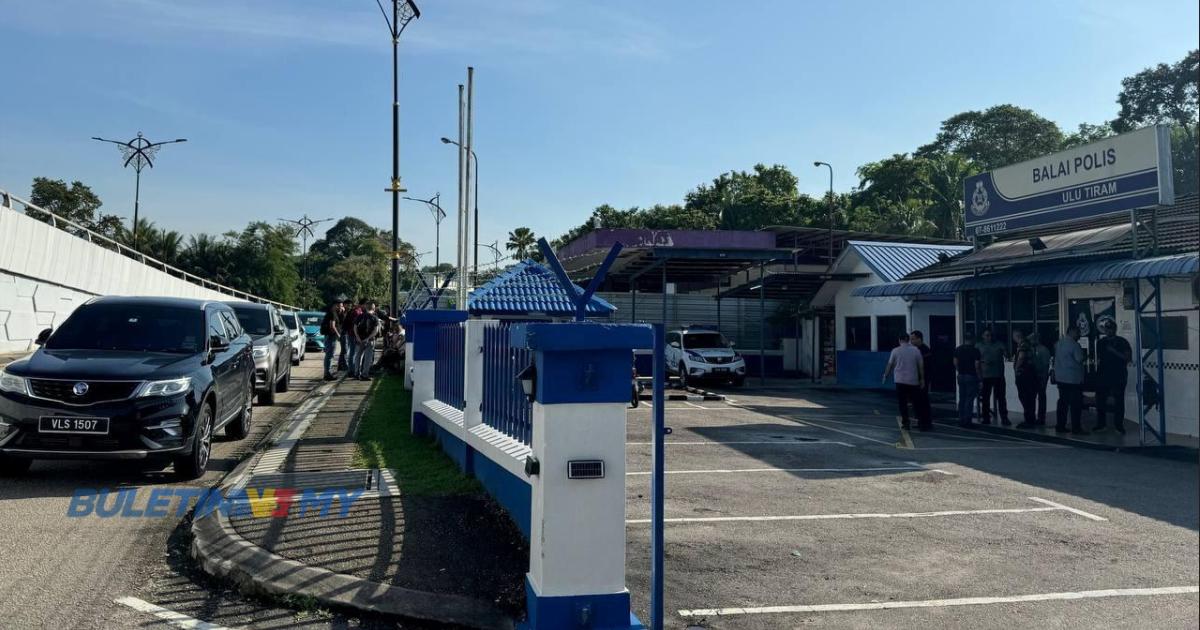 2 anggota Balai Polis Ulu Tiram terbunuh, penyerang mati ditembak