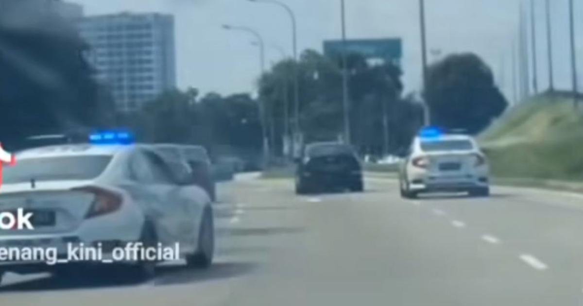 Polis kejar kereta lelaki positif dadah, pukul warga asing sejauh 20km
