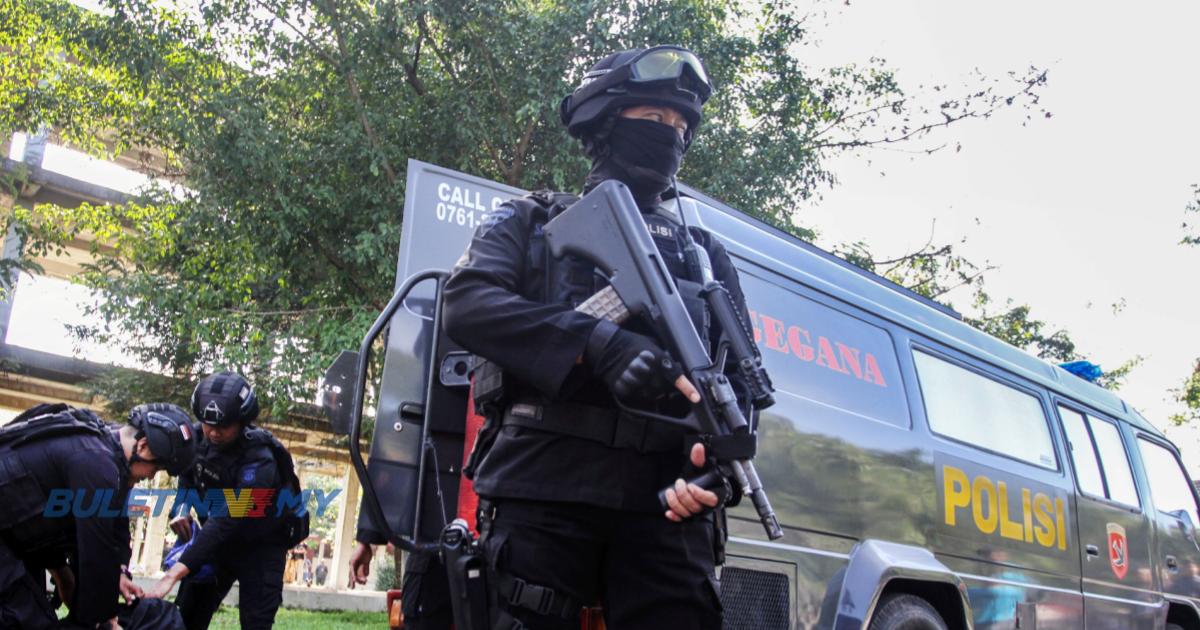 Polis Indonesia serbu vila dijadikan makmal proses dadah di Bali