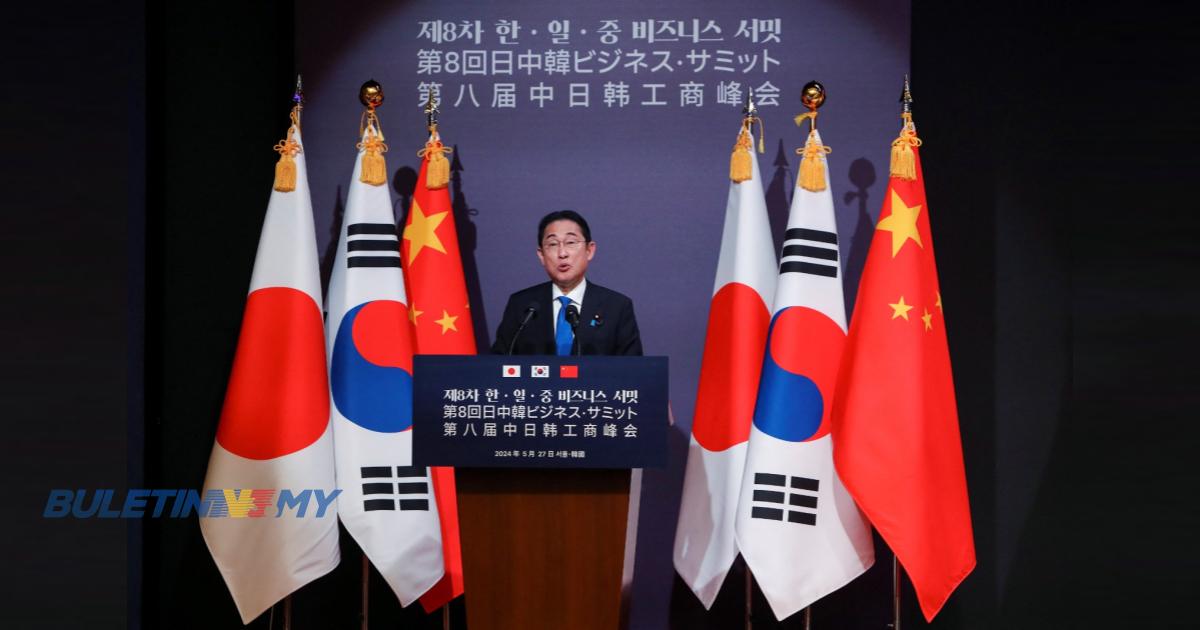 Korea Selatan, Jepun, China ulangi komitmen “denuclearisation” Semenanjung Korea  