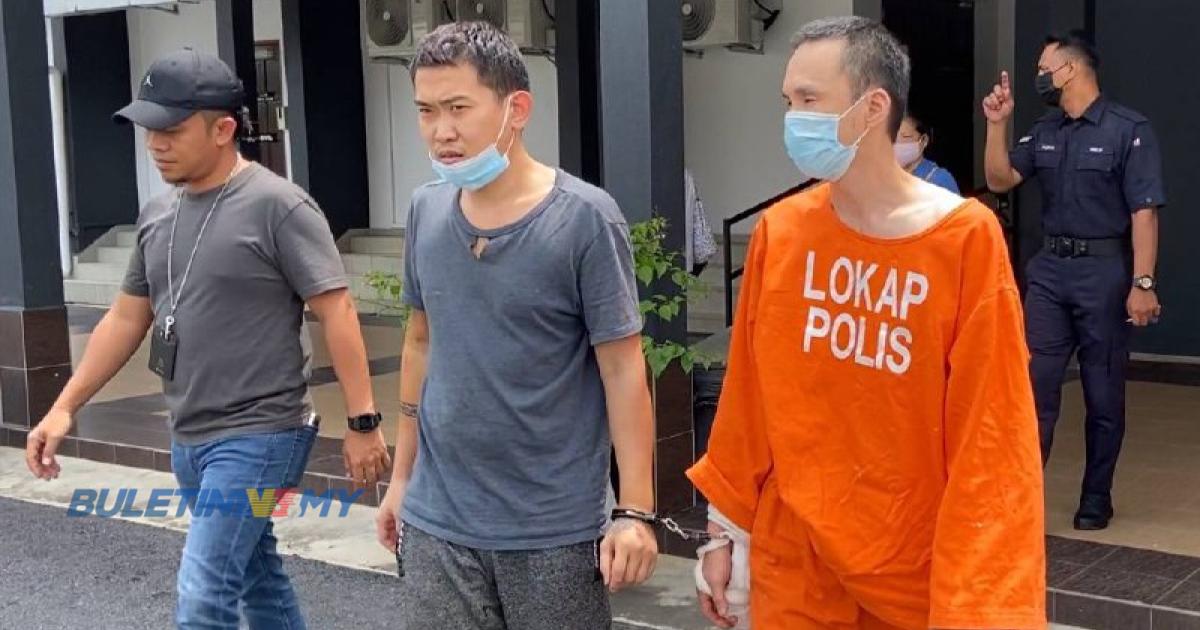 [VIDEO] Tak sampai sejam bayar denda RM8,000; 2 along ditahan semula