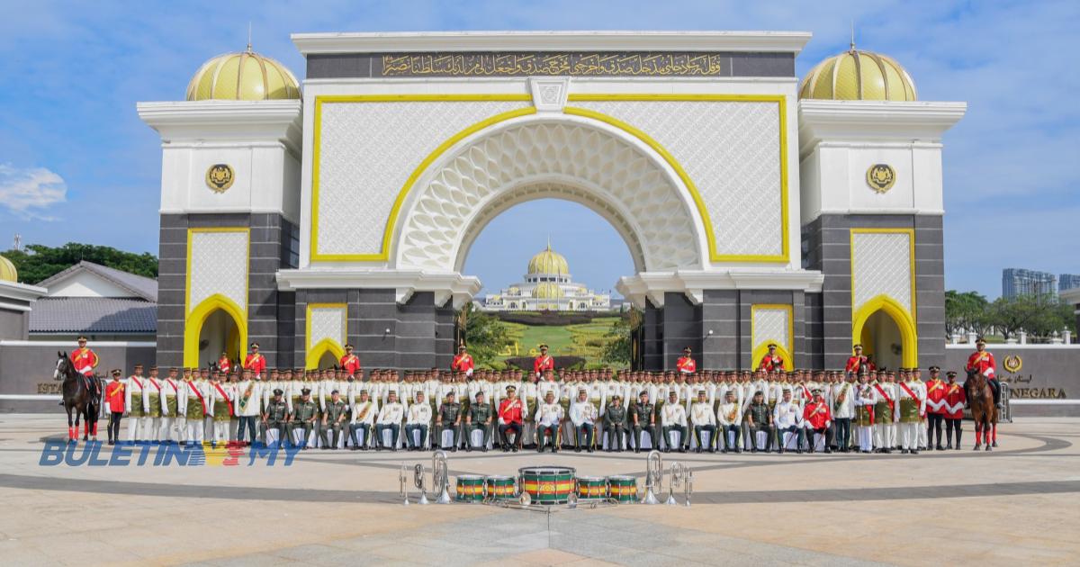 Istiadat pertukaran pengawal Istana Negara kembali diadakan