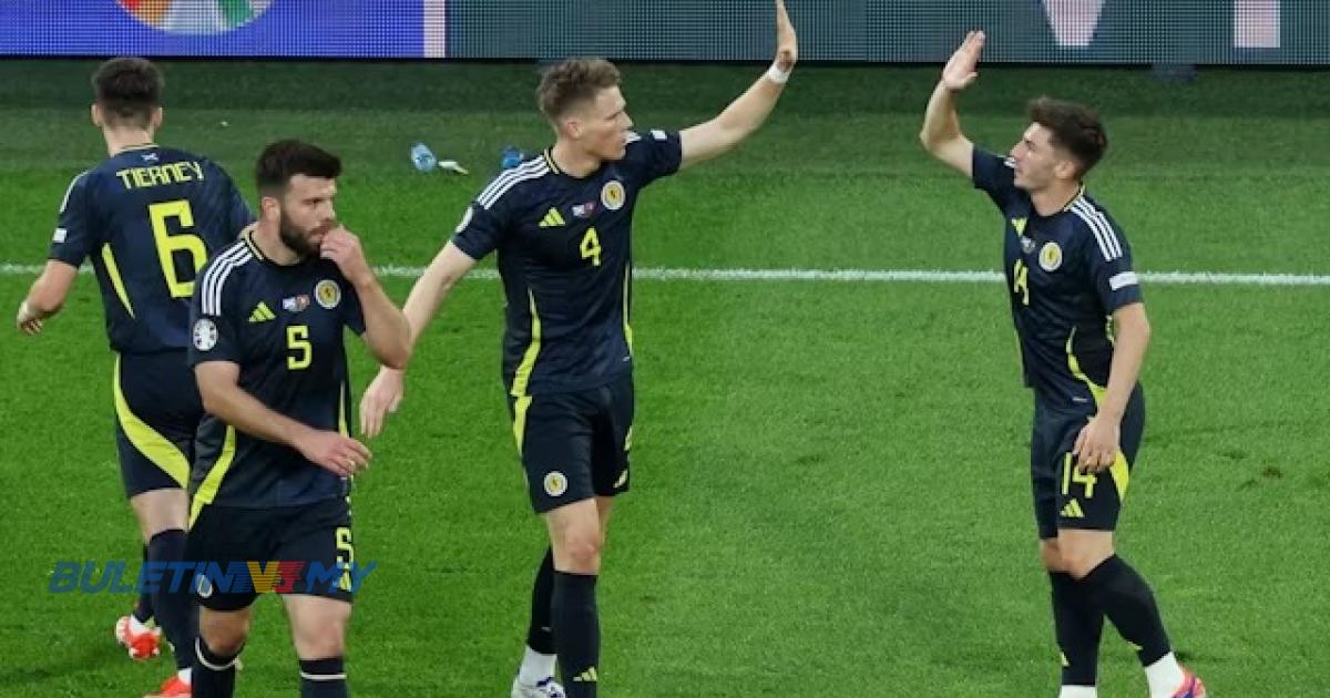 EURO 2024: Scotland, Switzerland intai peluang iringi Jerman ke pusingan 16