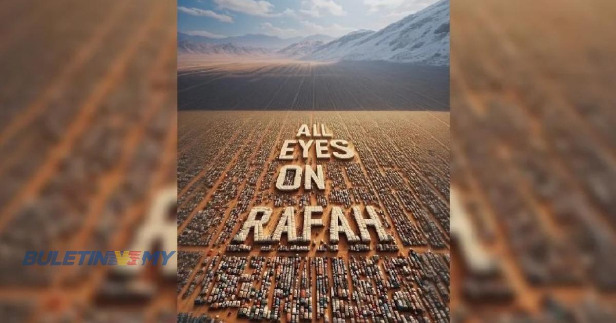 Siapa pencipta sebenar imej ‘All Eyes on Rafah’