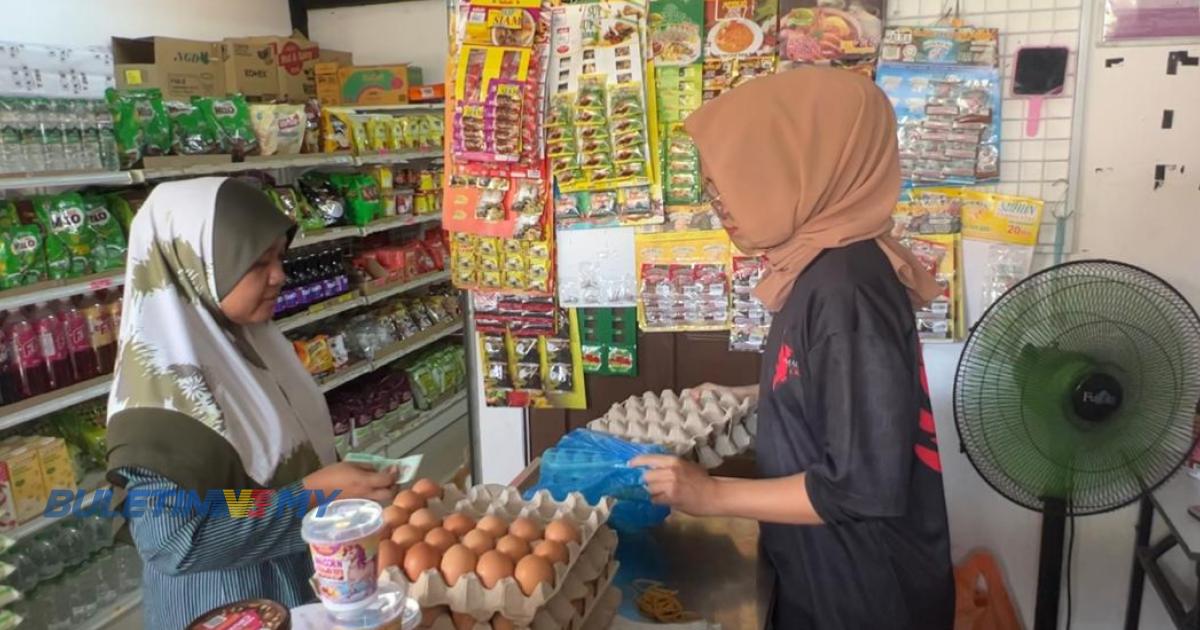 Peruncit masih jual telur pada harga lama 