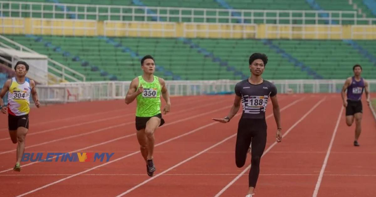 Olahraga Terbuka Malaysia: Azeem ke separuh akhir 200 meter