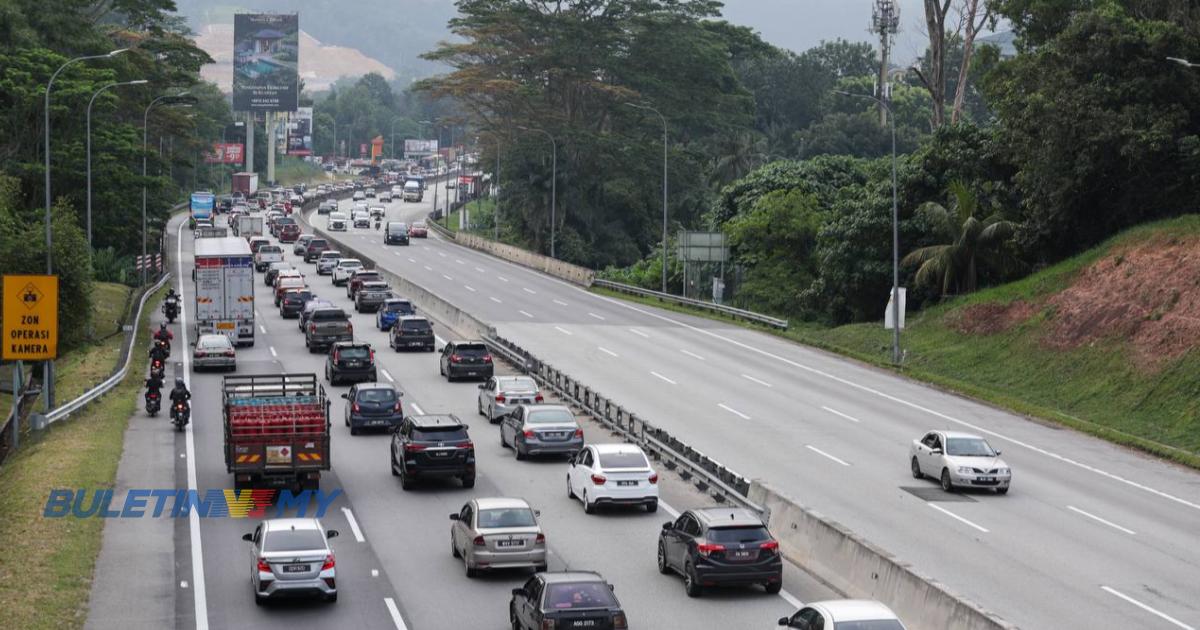 Aidiladha: Aliran trafik ke arah Pantai Timur mula perlahan