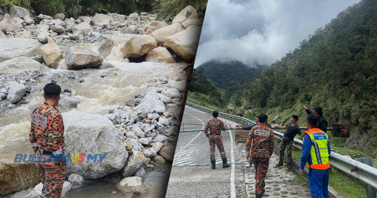 Tiada mangsa terlibat dalam runtuhan lereng di kaki Gunung Kinabalu