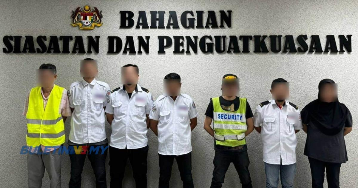 7 pengawal keselamatan warga asing ditahan, guna MyKad palsu