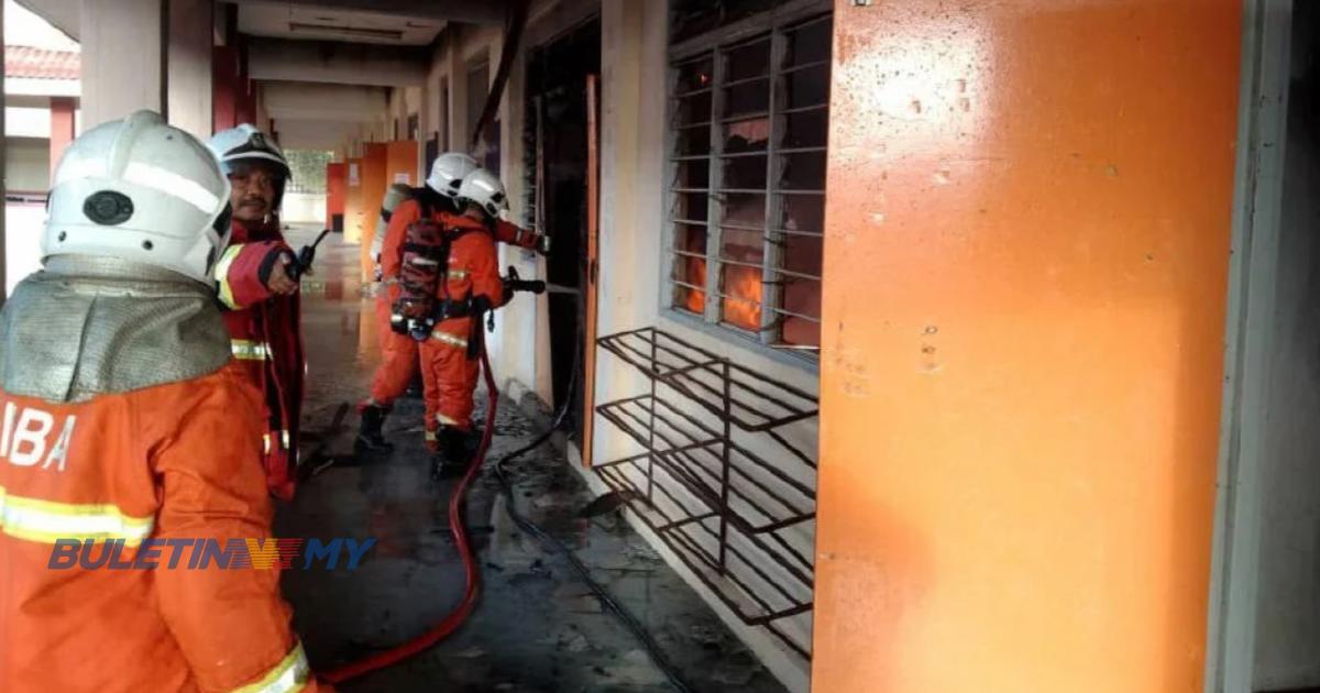 2 bilik asrama SMK Kuala Nerang musnah terbakar