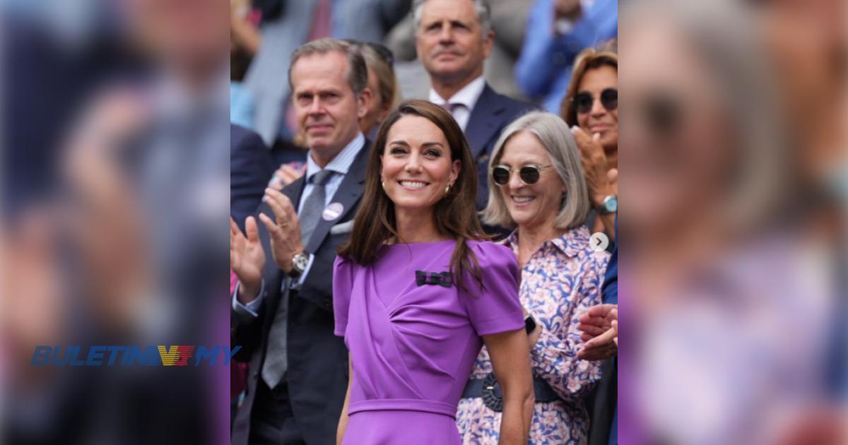 Kate Middleton hadir ke Wimbledon bersama anak perempuan, adik