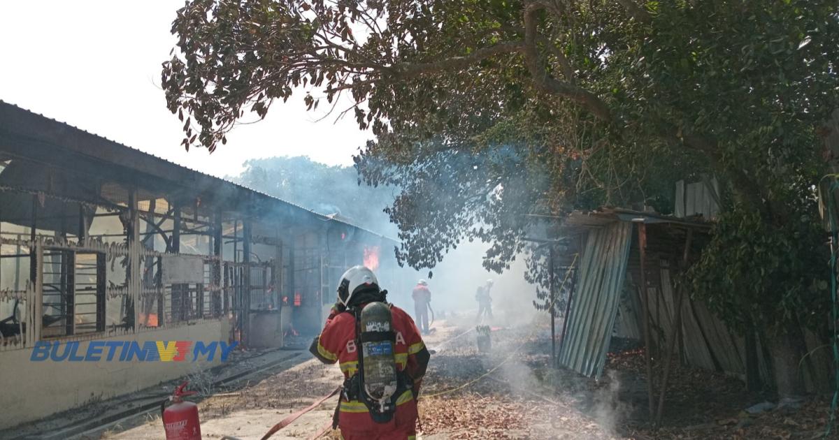 20 pekerja terselamat dari asrama terbakar