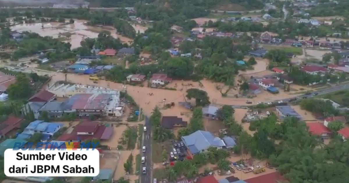 [VIDEO] Mangsa banjir Penampang meningkat, 1 PPS dibuka di Putatan