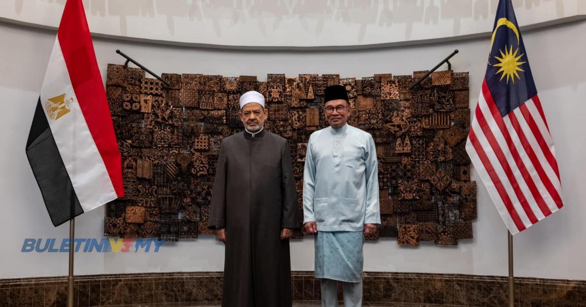 Kunjungan Sheikh Al-Azhar ke Malaysia penghormatan besar untuk negara – Anwar