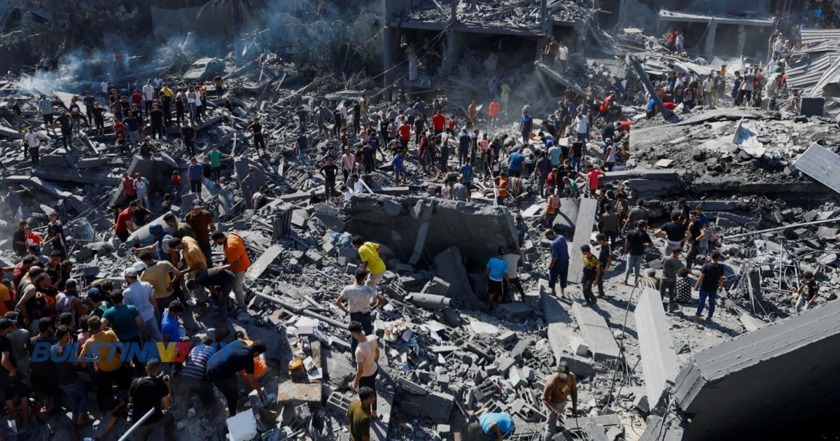 Angka kematian di Gaza meningkat kepada 38,153
