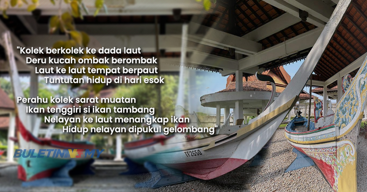 Perahu kayu tradisonal Terengganu semakin pupus