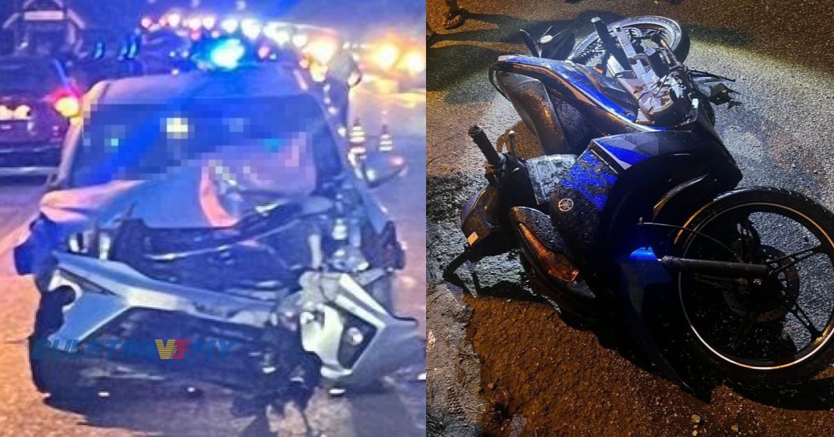 Penunggang motosikal maut dirempuh pemandu disyaki mabuk 