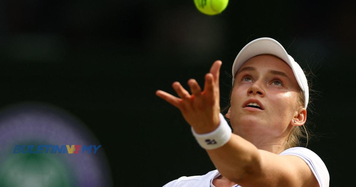 Bintang tenis Kazakhstan Elena Rybakina. FOTO: Reuters