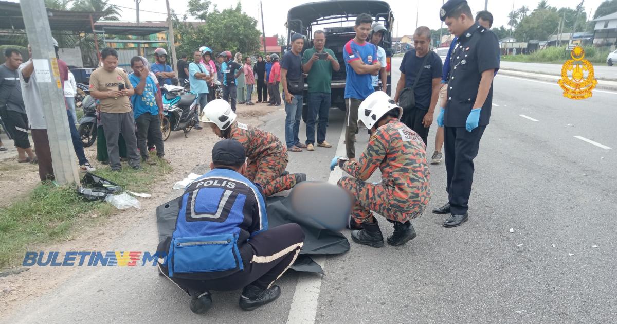 Lelaki warga emas maut, isteri dan cucu cedera bertembung kereta