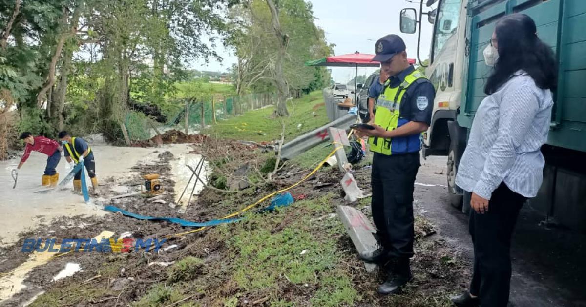 JAS Kedah arah pembersihan tumpahan susu getah mencemar sawah