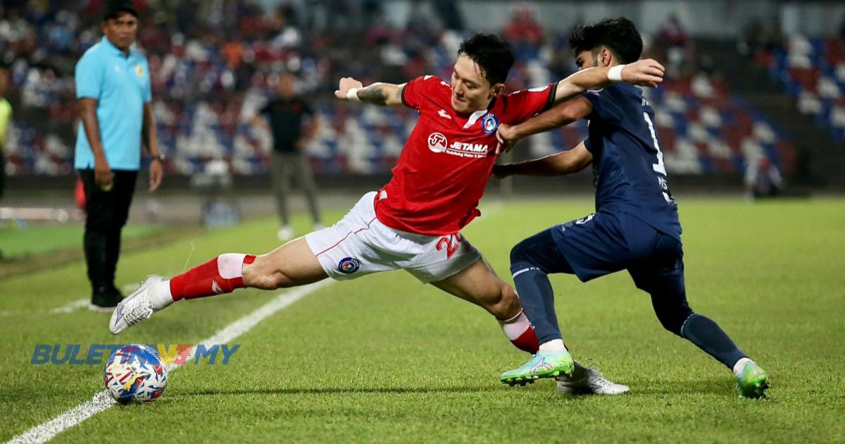 Liga Super: Sabah raih kemenangan di laman sendiri