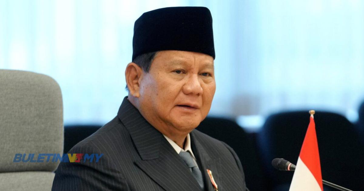 Prabowo umum Kabinet baharu 21 Oktober