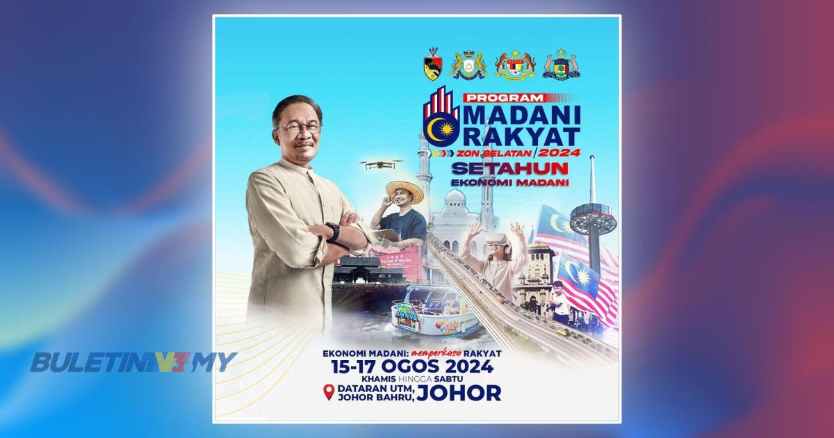 Program MADANI Rakyat Zon Selatan pamer prestasi setahun pencapaian Ekonomi MADANI