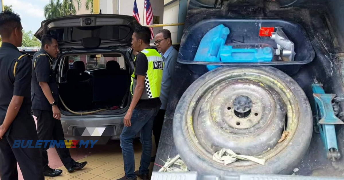 Ubah suai tangki Proton Waja untuk seleweng petrol