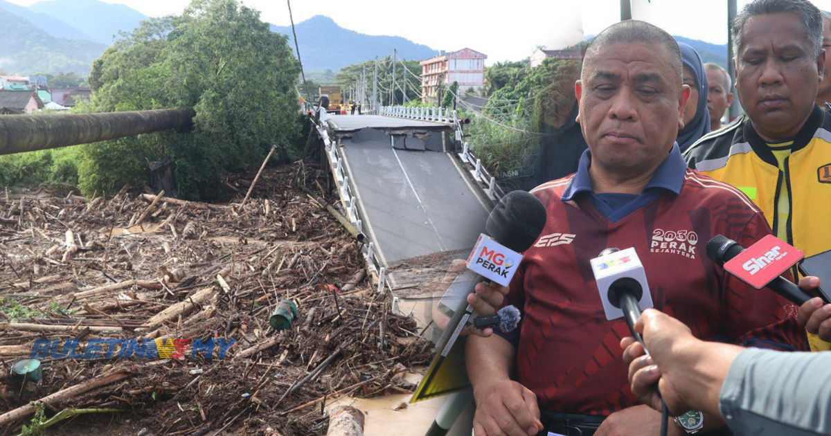 Kepala air Slim River: Pokok hanyut bukan hasil pembalakan haram – MB