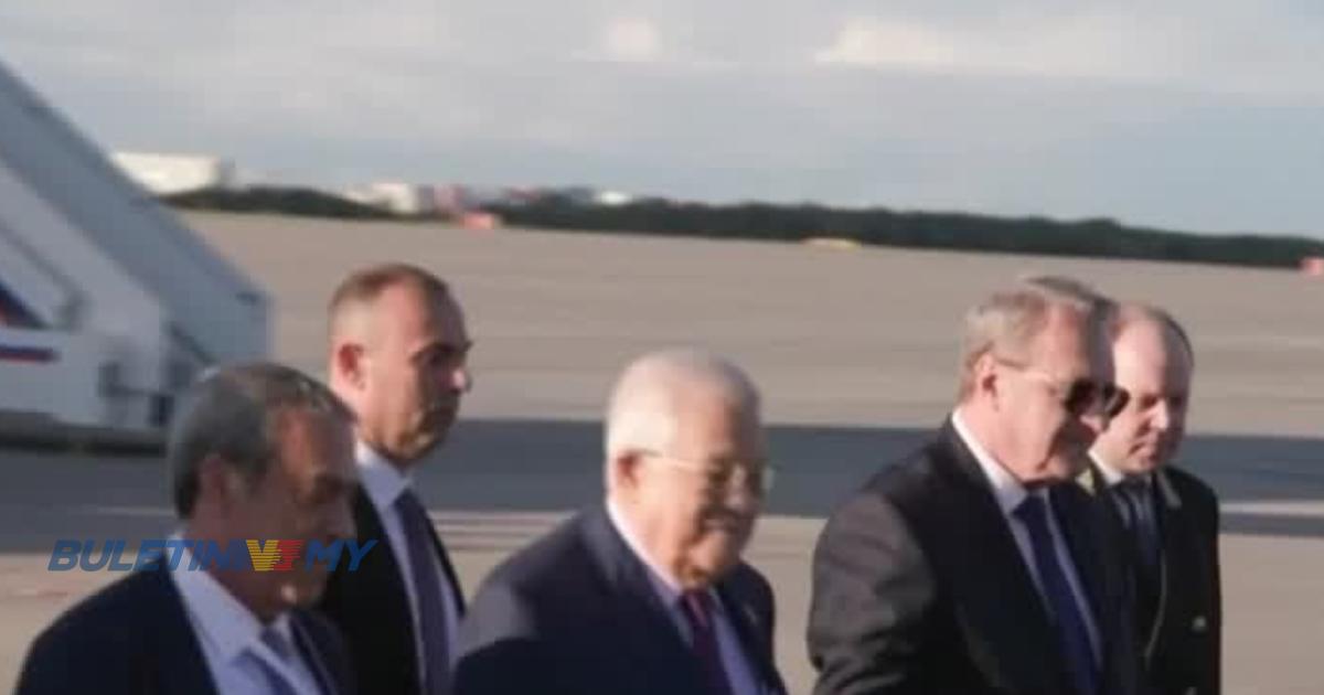 Mahmoud Abbas tiba di Moscow, bakal bertemu Vladimir Putin