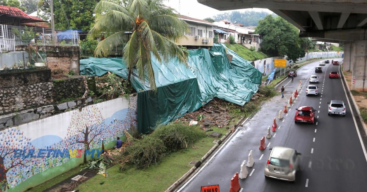 DBKL lantik kontraktor kukuhkan cerun Taman Bunga Raya