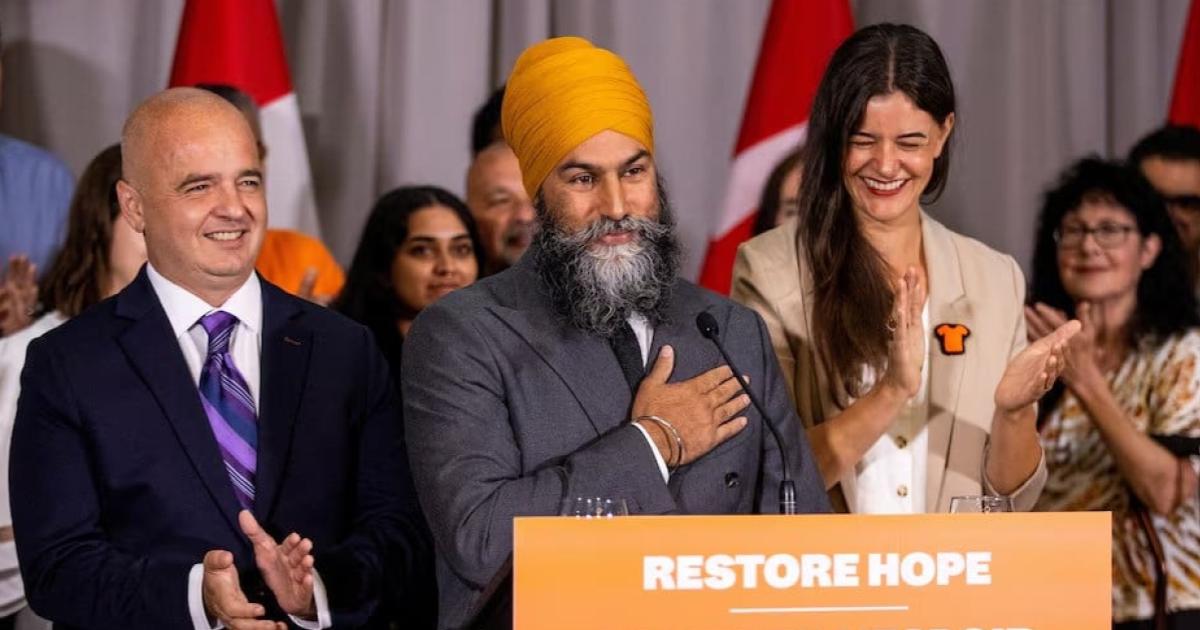 Kerajaan Trudeau mula goyah, Parti NDP tarik sokongan