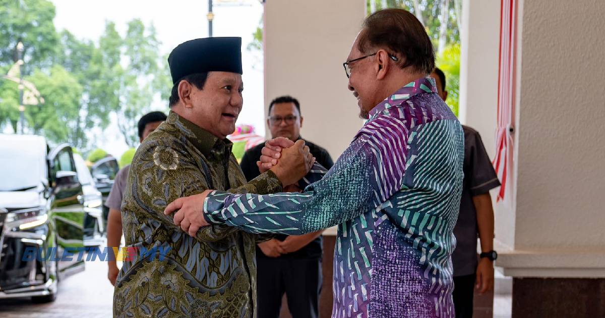 Anwar, Prabowo tekad tingkat hubungan dua hala