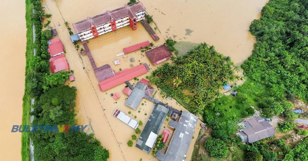 KPM pantau situasi banjir, sedia bantuan kepada murid terjejas