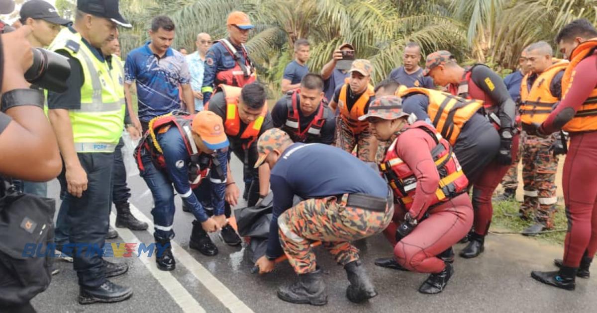 Mayat Muhammad Rosman ditemui tidak jauh dari kawasan hanyut