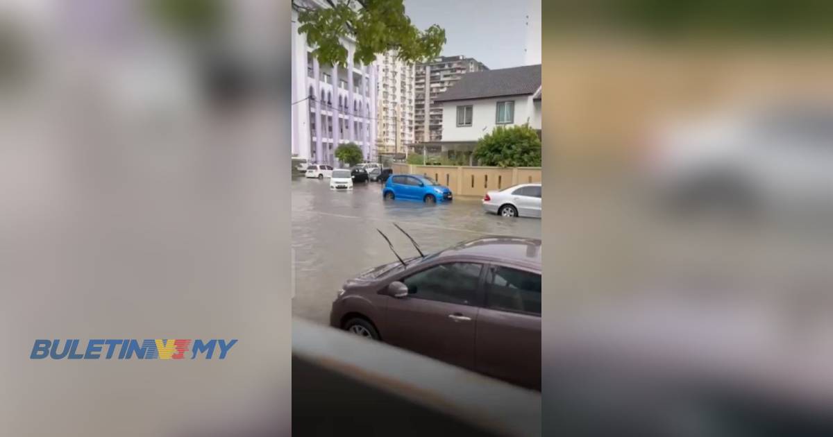 Bayan Baru dilanda banjir kilat lagi