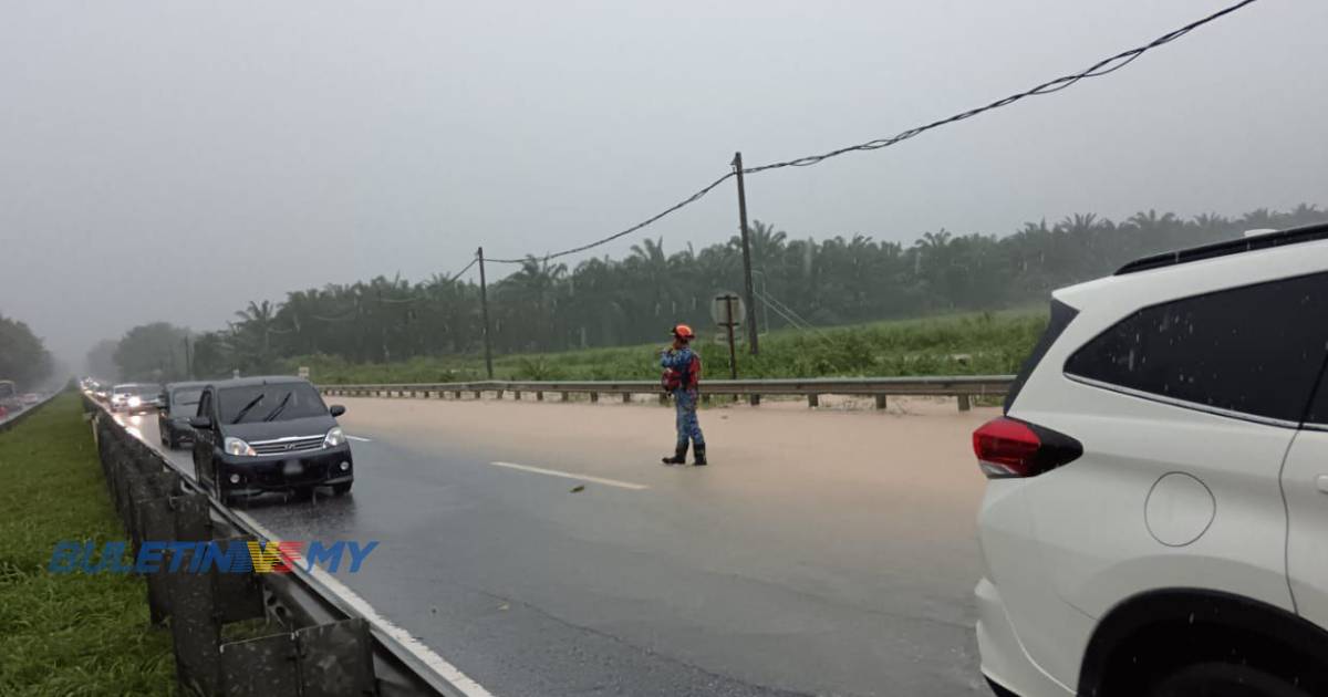 Lebuhraya PLUS Asun-Jitra dilanda banjir