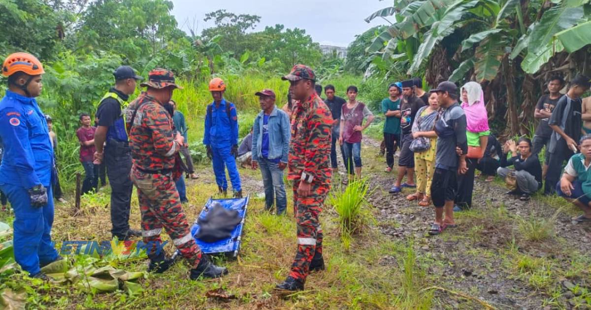 Kanak-kanak ditemukan lemas selepas hilang seberang sungai dengan bapa