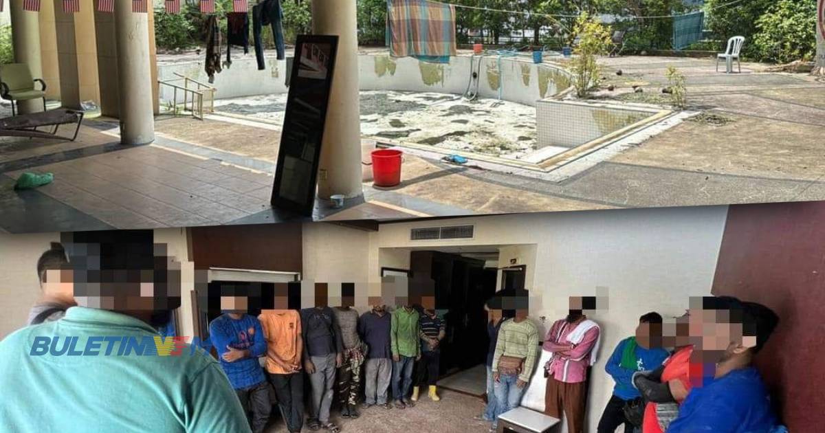 Warga asing ‘beriadah’ di hotel terbiar hadir untuk bersihkan kolam renang 