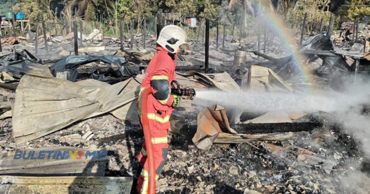 46 keluarga tinggal sehelai sepinggang, rumah panjang didiami musnah terbakar