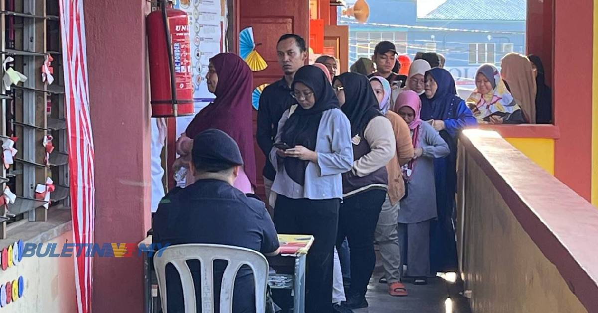 PRK DUN Mahkota: 47.16 peratus mengundi setakat 4 petang – SPR