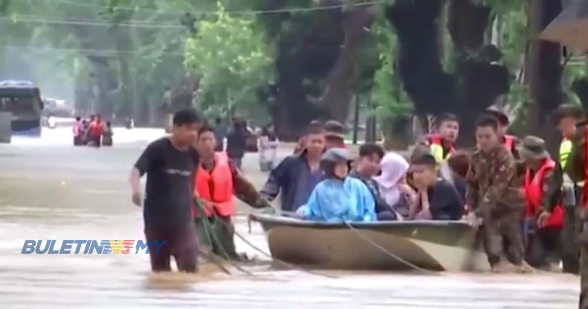 Angka kematian akibat banjir dan tanah runtuh di Myanmar meningkat 74 orang