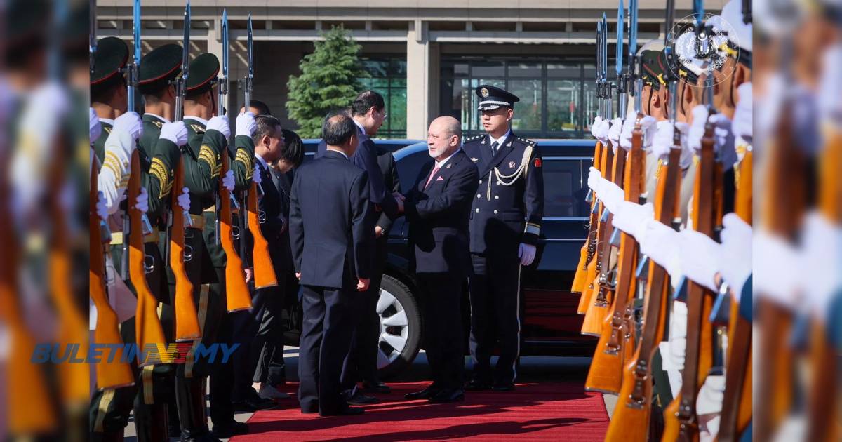 Agong berangkat pulang ke tanah air, akhiri lawatan negara empat hari ke China