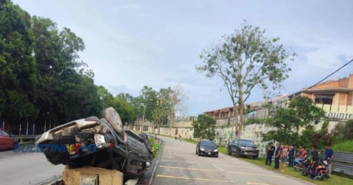 Lelaki putus pergelangan tangan – 4×4 terbabas, terbalik