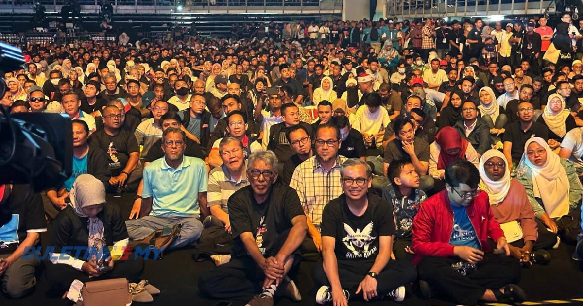 20,000 banjiri Himpunan Keadilan, Suara Rakyat Suara Keramat