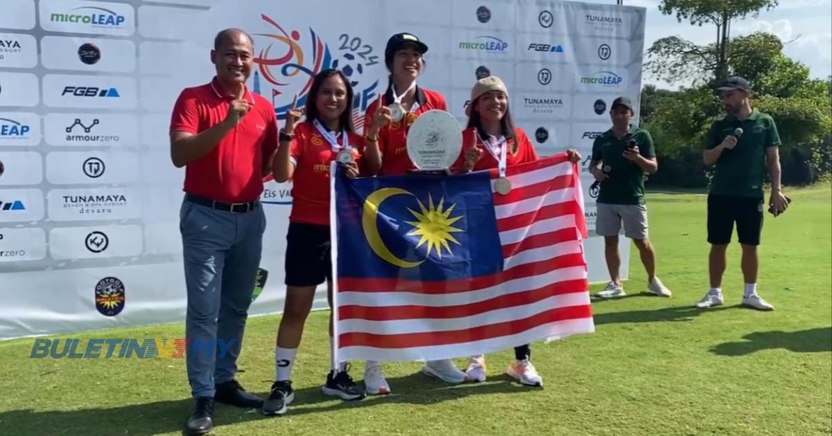 [VIDEO] Skuad footgolf wanita kebangsaan kini juara Asia