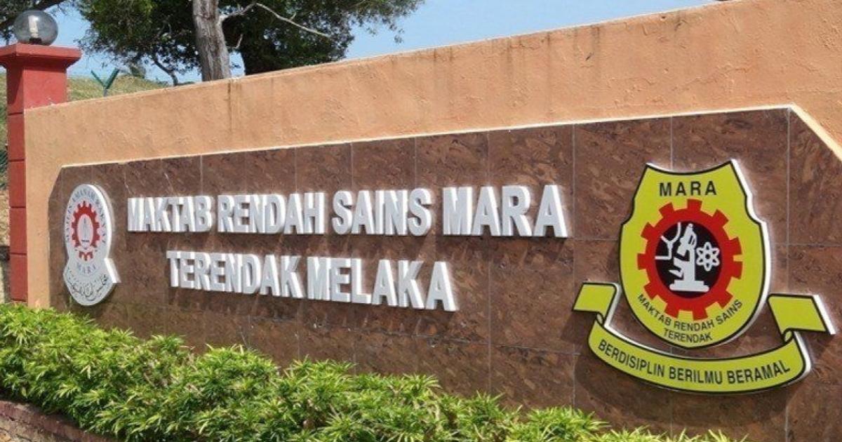 Dewan selera, kafeteria MRSM Terendak diarah tutup 14 hari